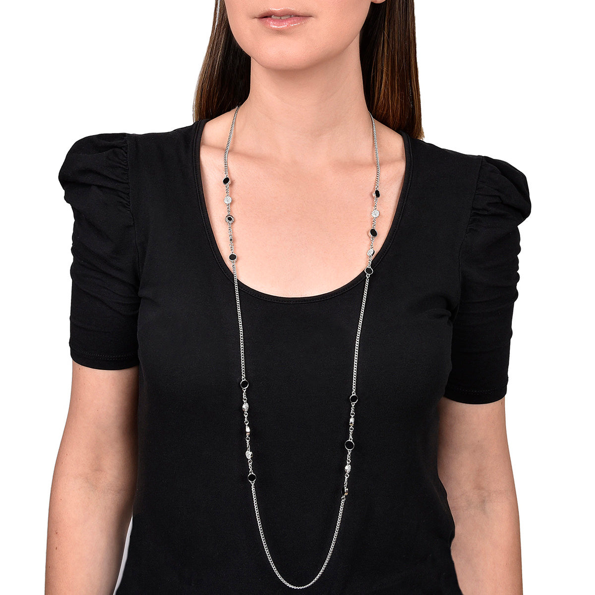 COLLAR DKNY LUDLOW PLATEADO