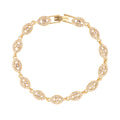 BRAZALETE GIVENCHY COLOR DORADO FORMA OVALADO 60511314