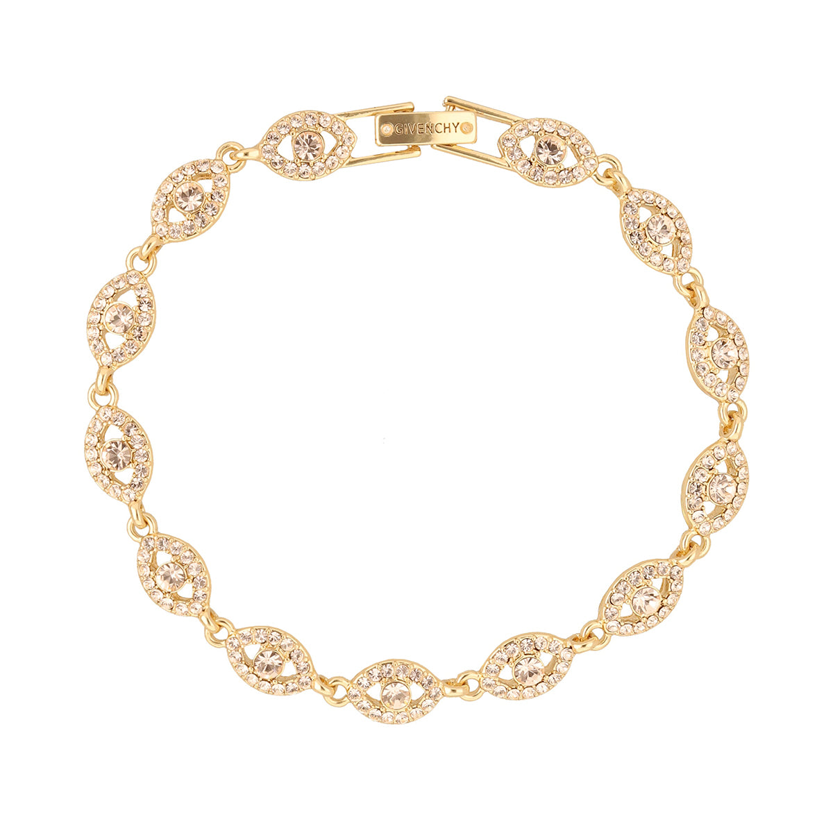 BRAZALETE GIVENCHY COLOR DORADO FORMA OVALADO 60511314