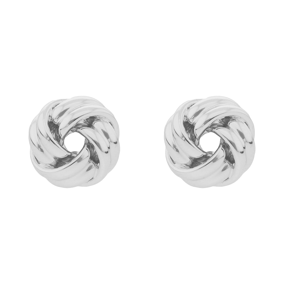 ARETES RALPH LAUREN COLOR PLATEADO FORMA NUDO 60511518