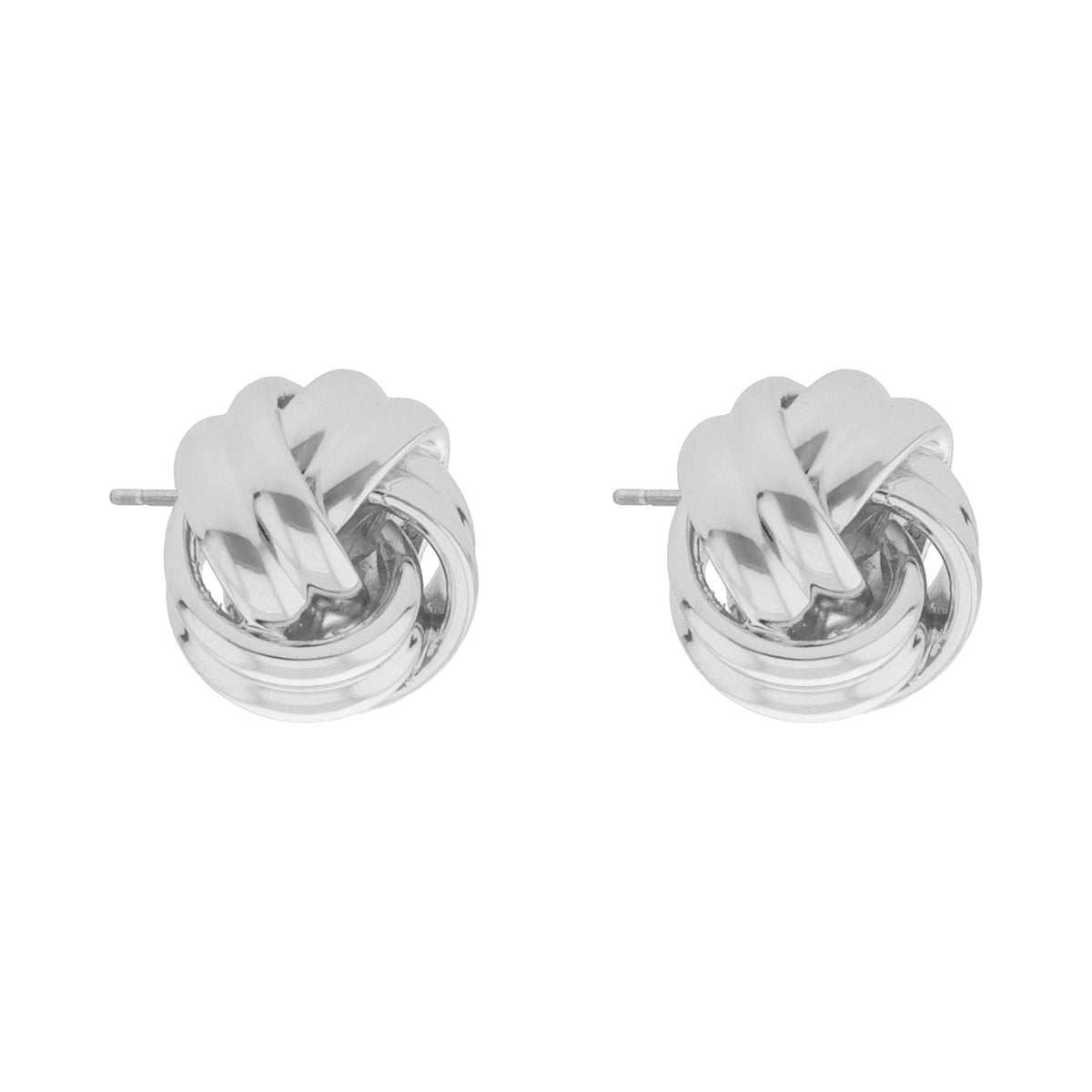 ARETES RALPH LAUREN COLOR PLATEADO FORMA NUDO 60511518