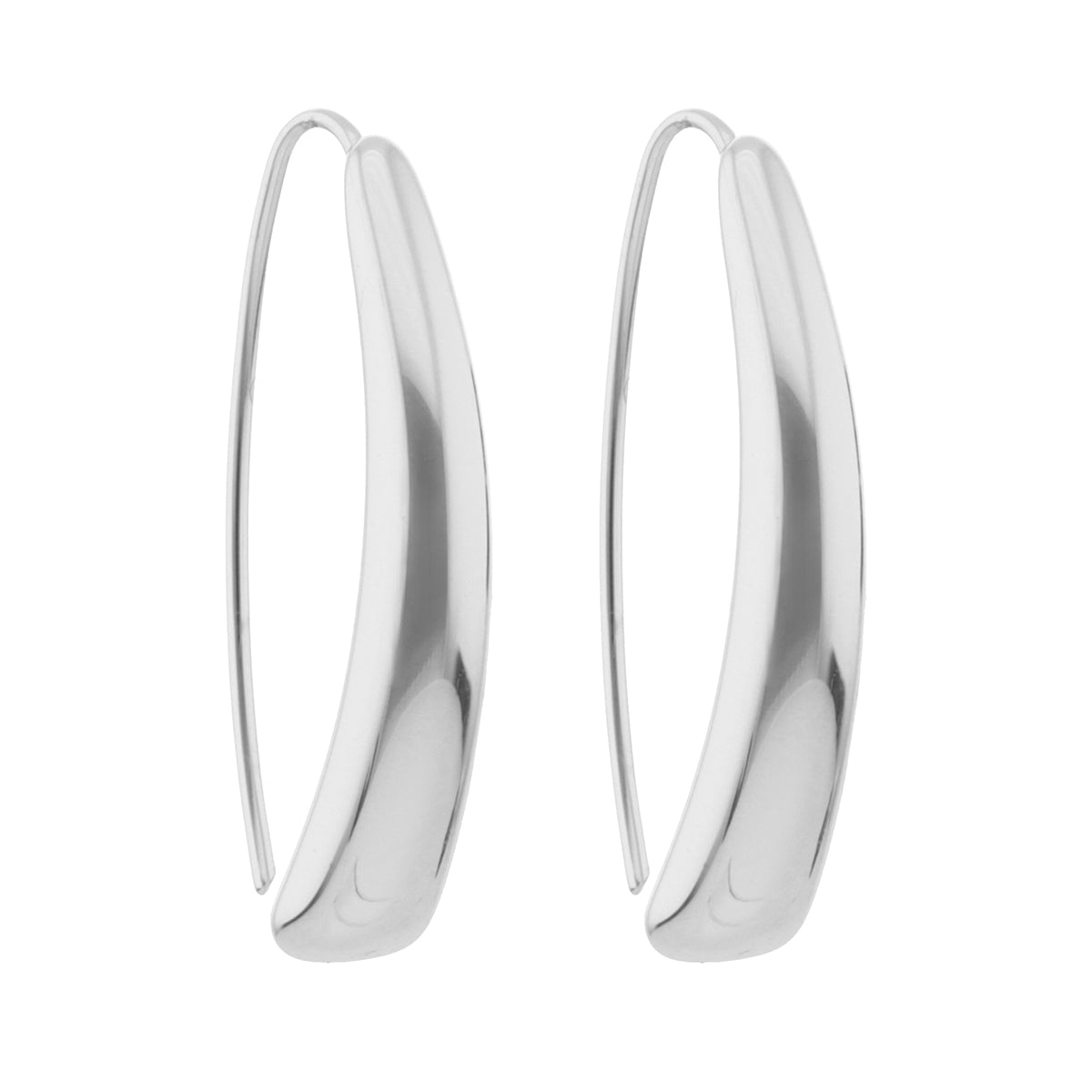 ARETES RALPH LAUREN COLOR PLATEADO FORMA IRREGULAR 60511537