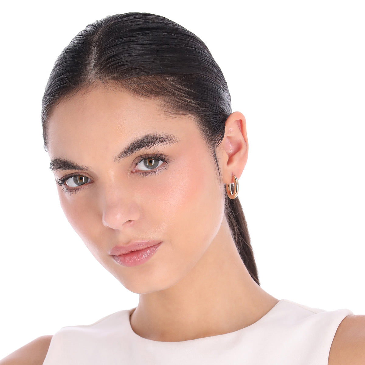 ARETES RALPH LAUREN CASSANDRA DORADO