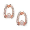 ARETES YOURE INVITED ROSE GOLD ORO ROSADO