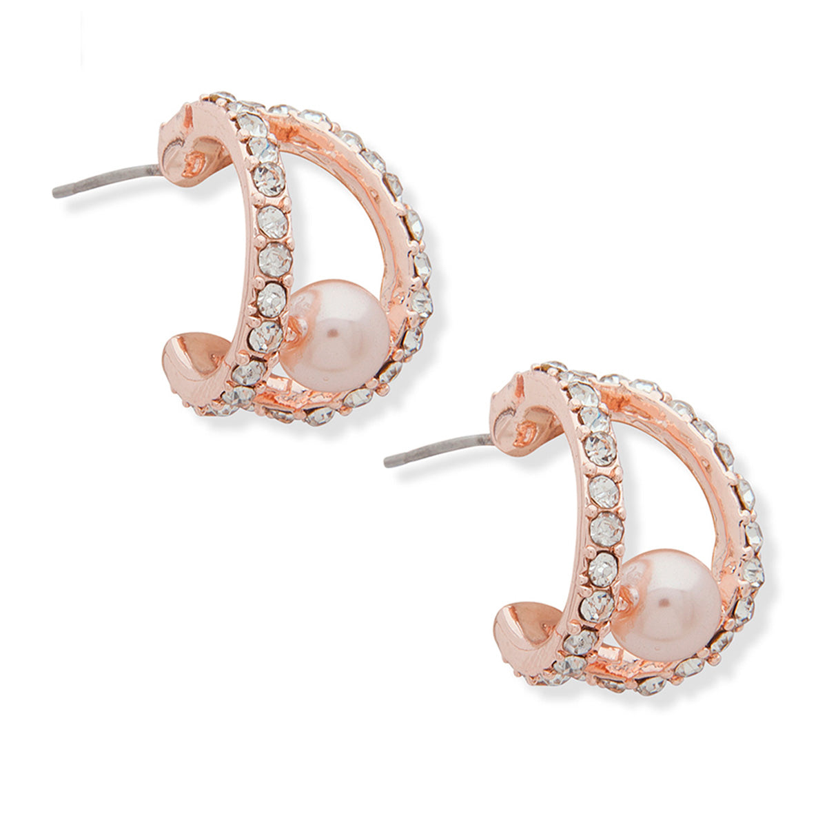 ARETES YOURE INVITED ROSE GOLD ORO ROSADO