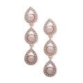 ARETES YOURE INVITED ROSE GOLD ORO ROSADO