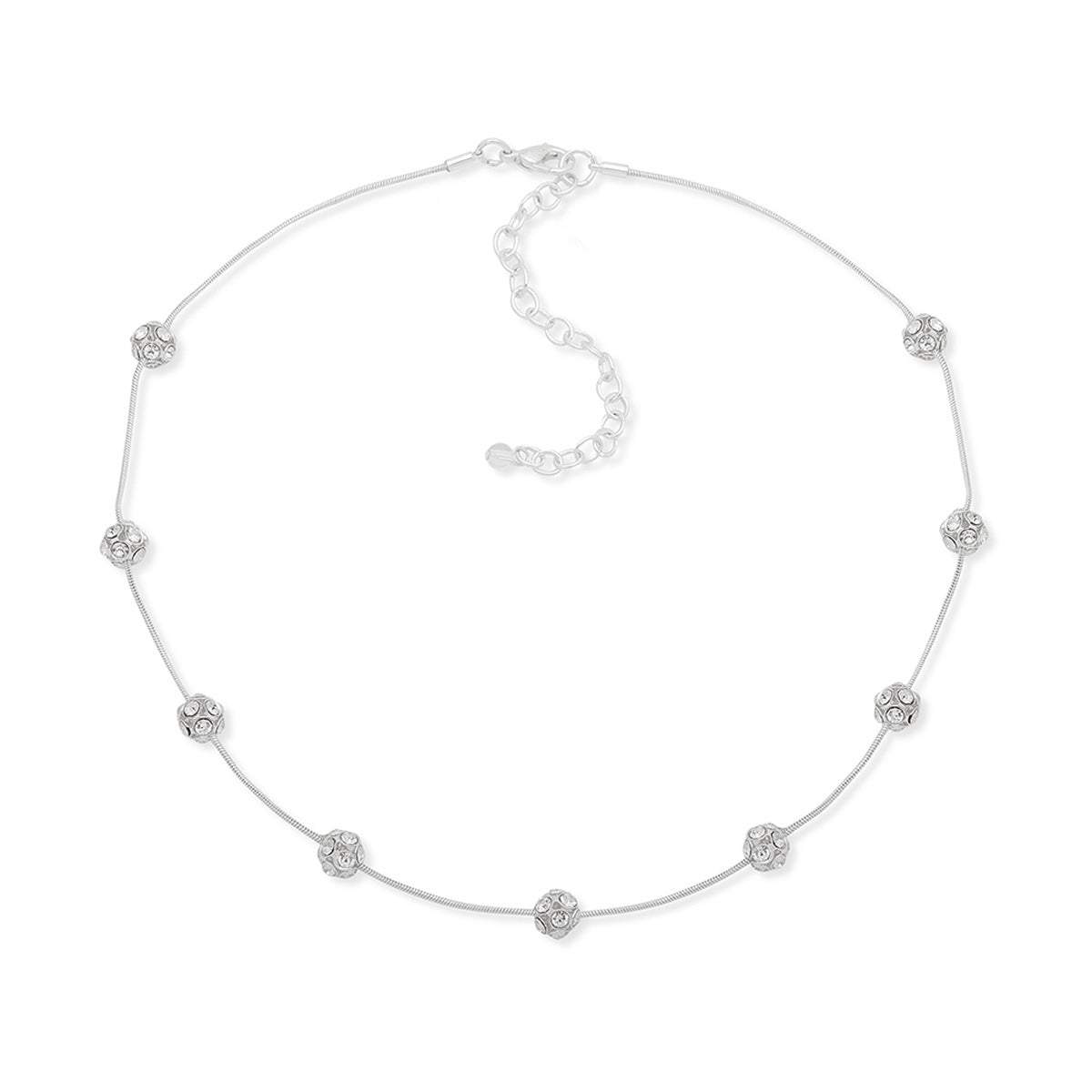 COLLAR YOURE INVITED SILVER PLATEADO