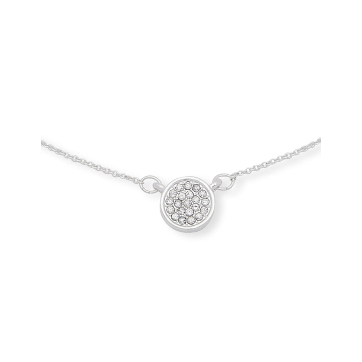 COLLAR YOURE INVITED SILVER PLATEADO