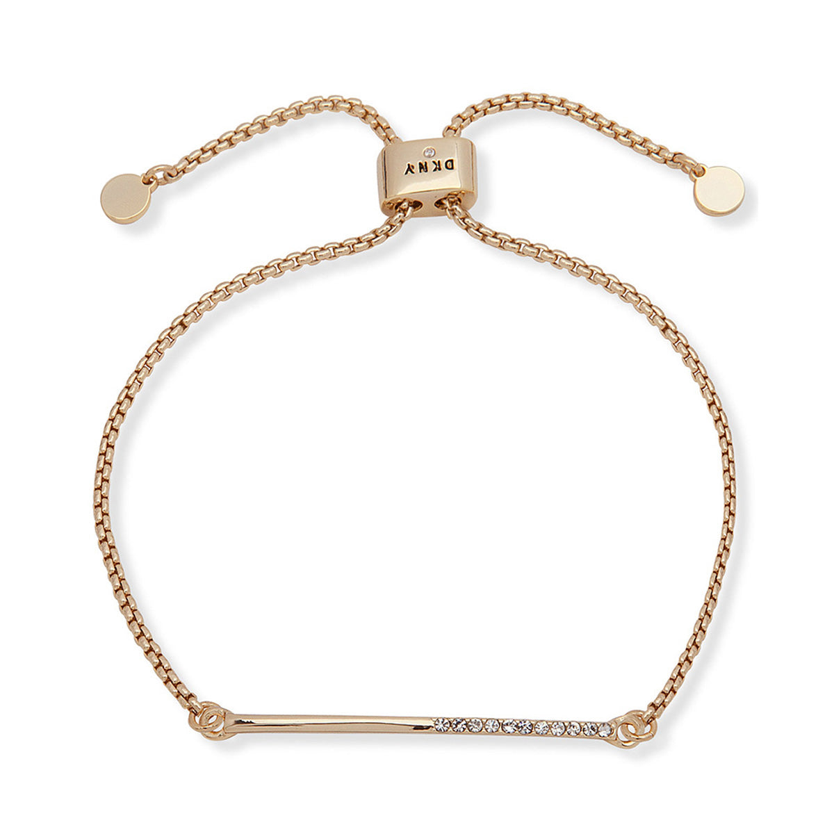 PULSERA DKNY COLOR DORADO FORMA RECTANGULAR 60519871