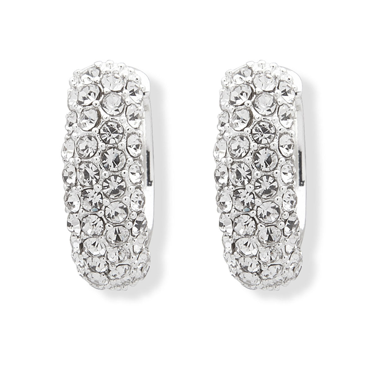 ARETES RALPH LAUREN BASICS SILVER PLATEADO