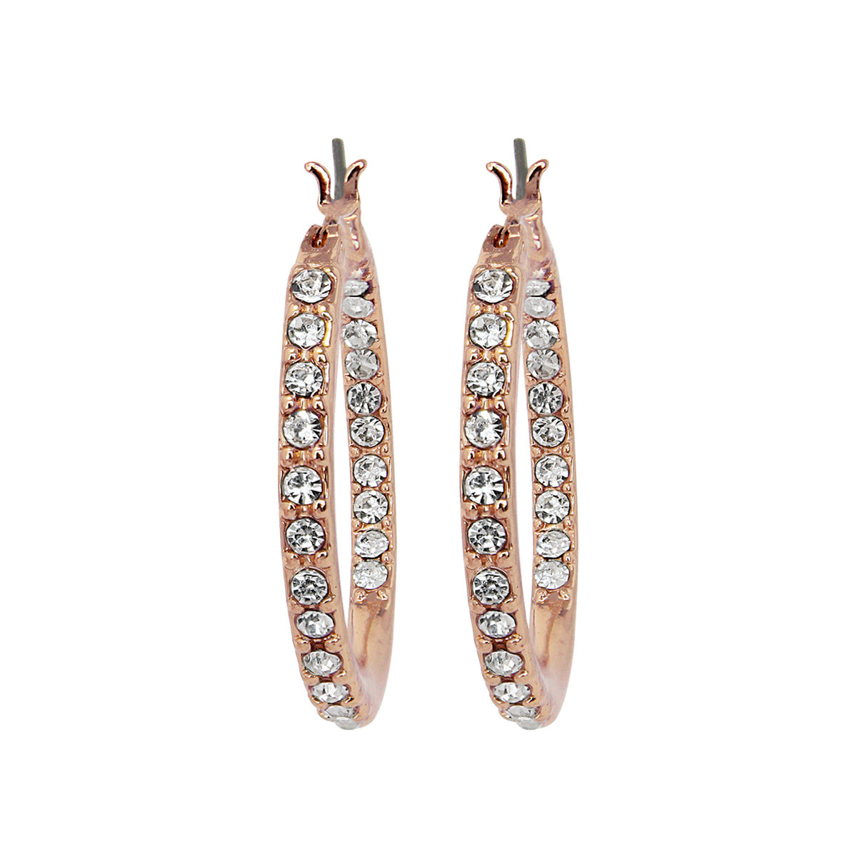 ARETES NINE WEST NW AKLUCK M19 ORO ROSADO