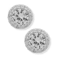 ARETES ANNE KLEIN SIMPLY RADIANT PLATEADO