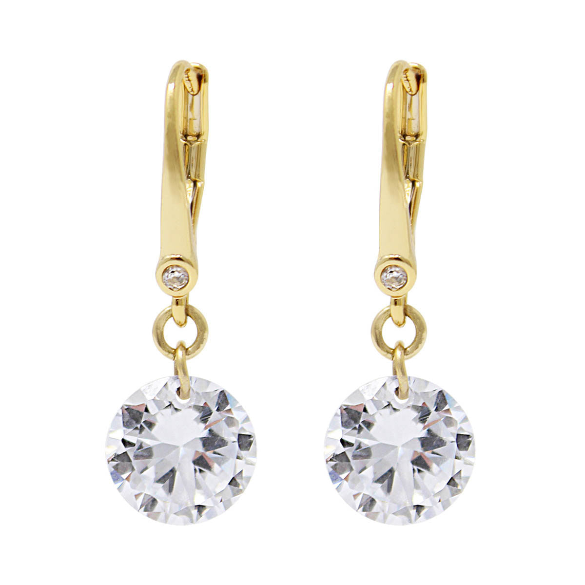ARETES DKNY HYLAN DORADO