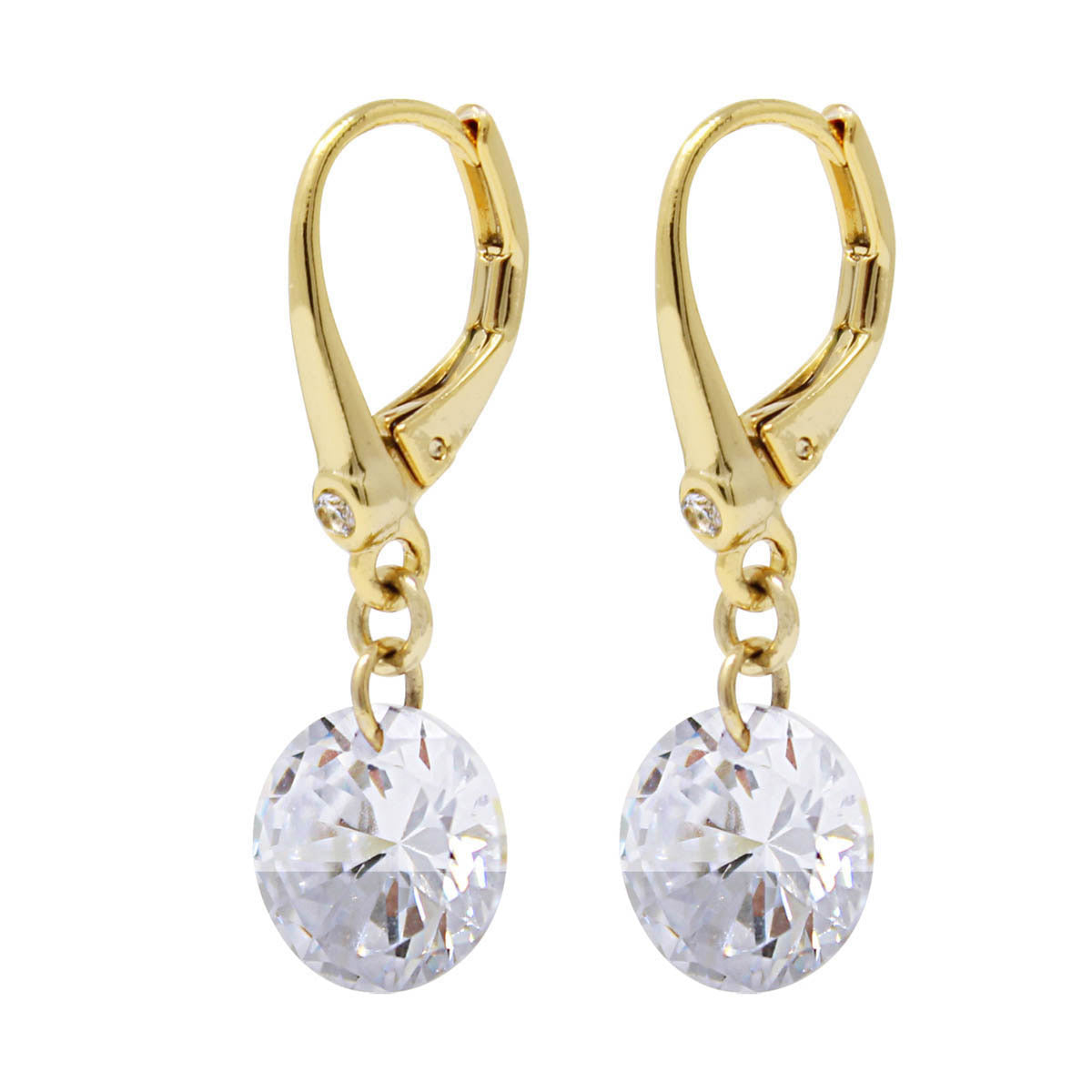 ARETES DKNY HYLAN DORADO