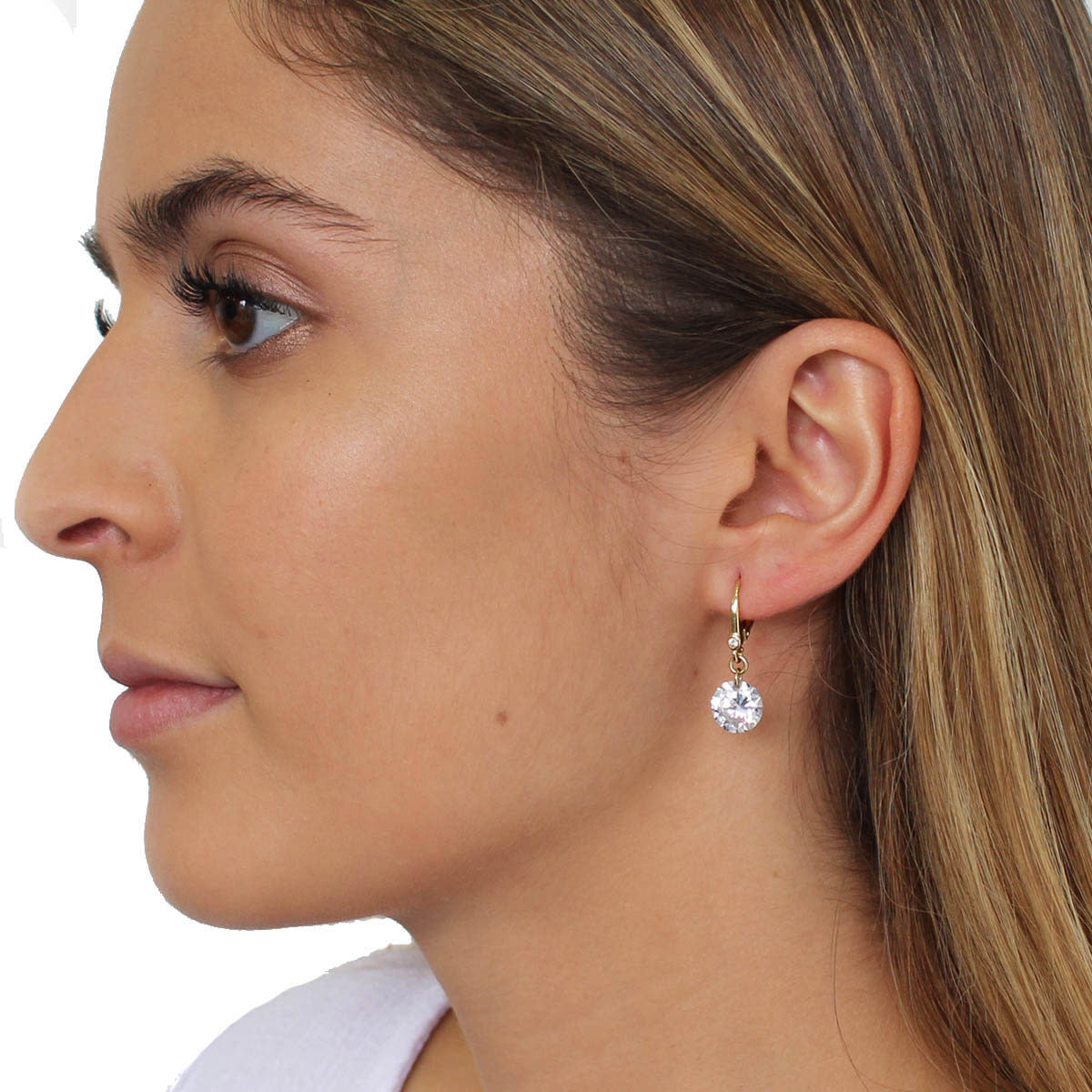 ARETES DKNY HYLAN DORADO