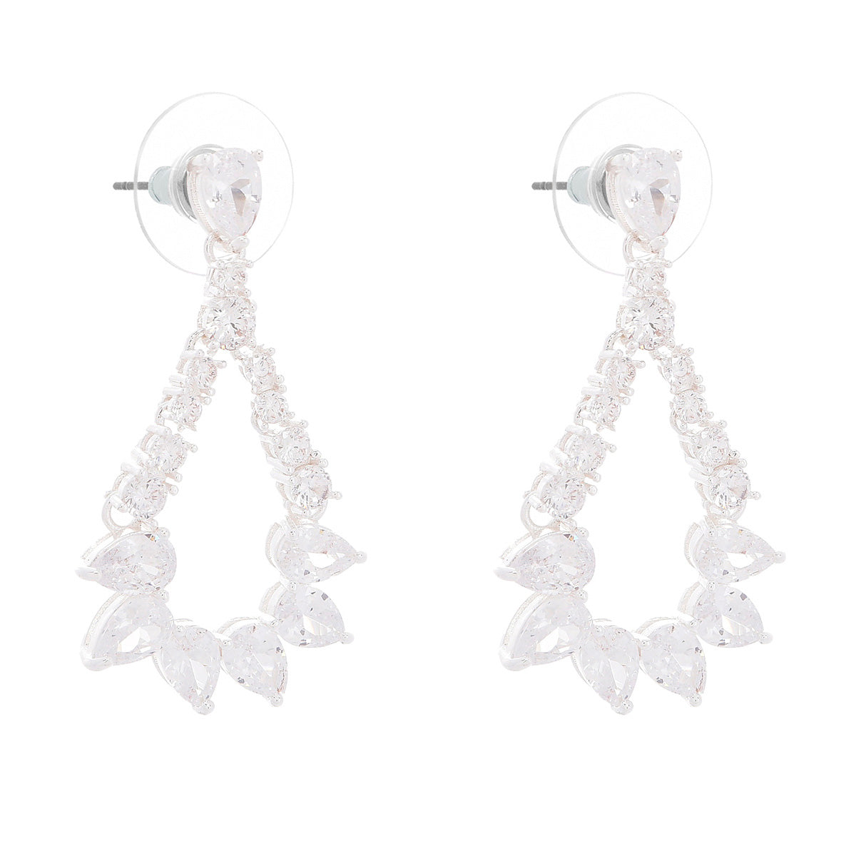 ARETES NAPIER ESSENTIALS 3 PLATEADO