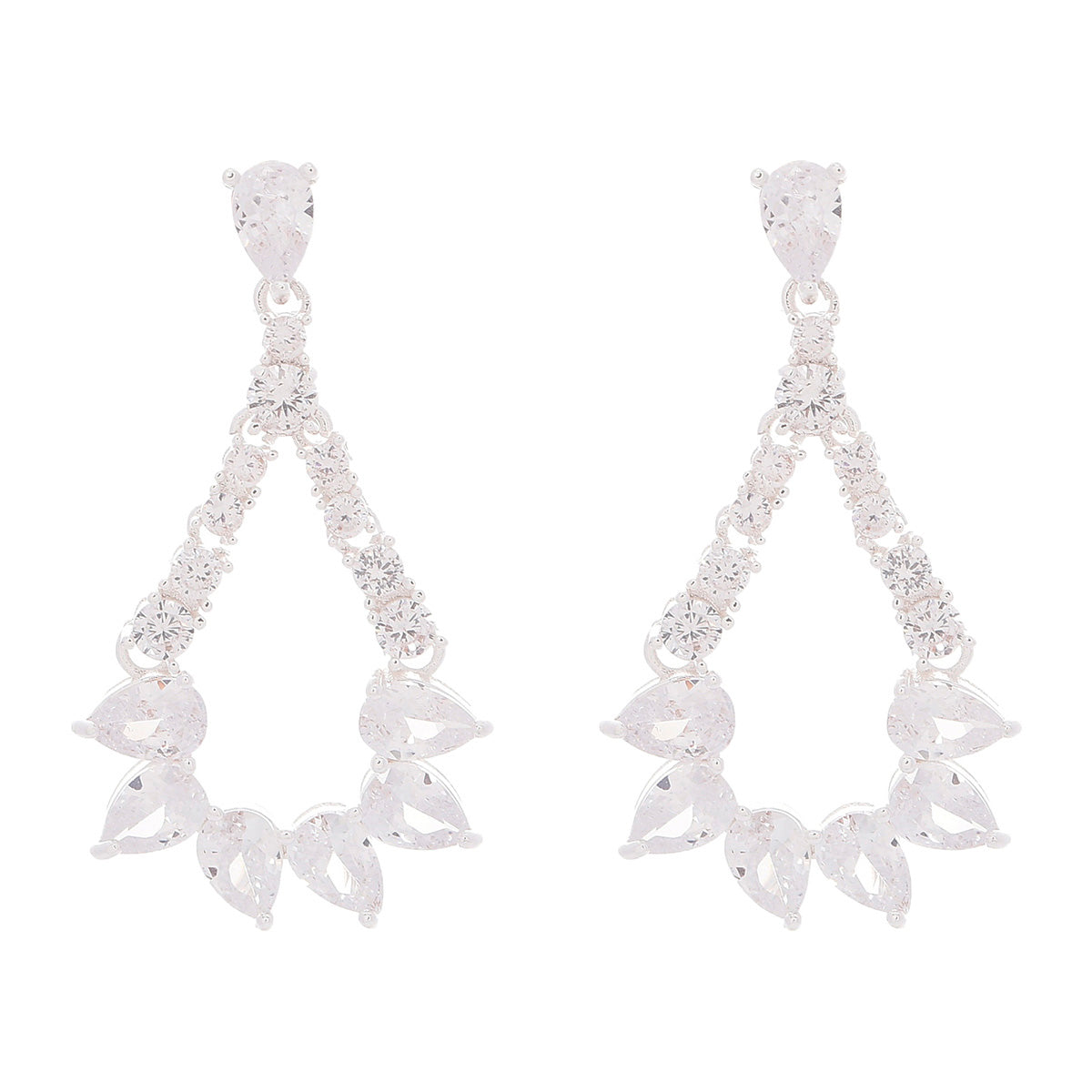 ARETES NAPIER ESSENTIALS 3 PLATEADO