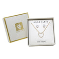 SET ANNE KLEIN AK BOX  BASIC F21 DORADO