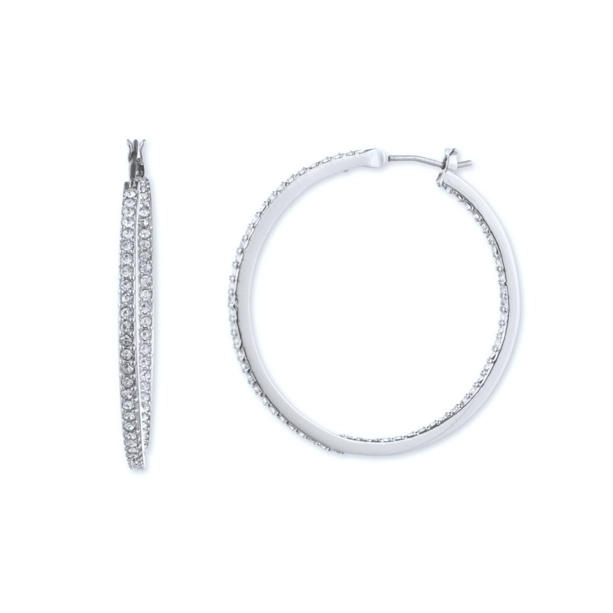 ARETES GIVENCHY BASIC SILVER PLATEADO