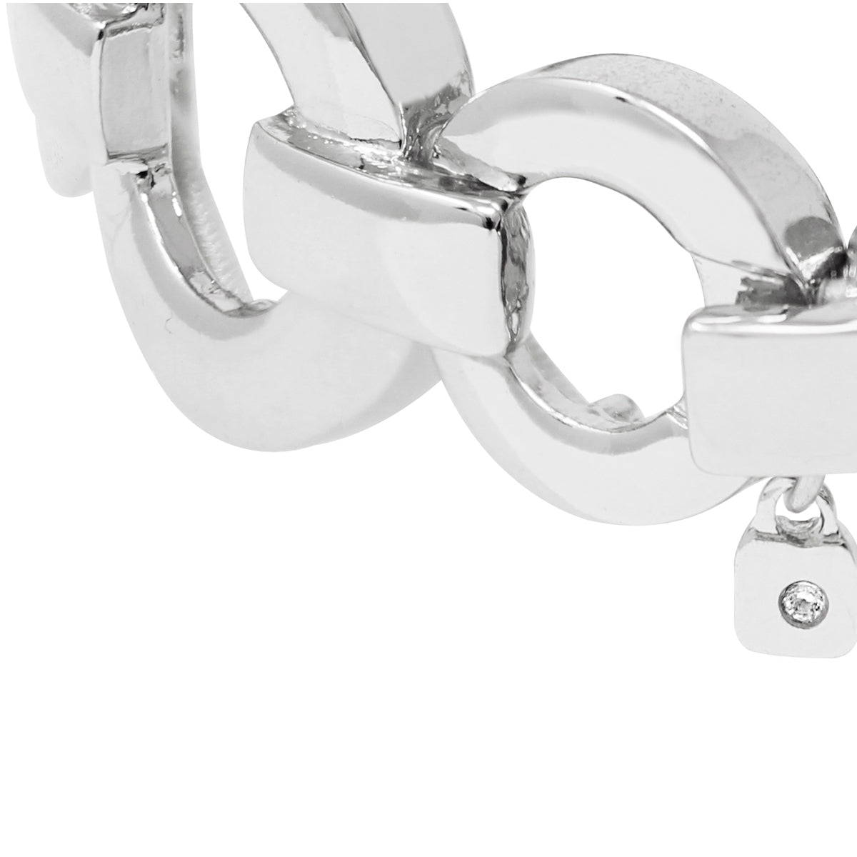 PULSERA NINE WEST RING AROUND PLATEADO