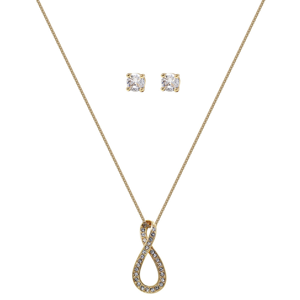 SET ANNE KLEIN AK BOX  BASIC F21 DORADO