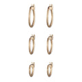 ARETES NINE WEST BASIC GOLD DORADO