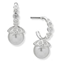 ARETES ANNE KLEIN OUTER BANKS PLATEADO