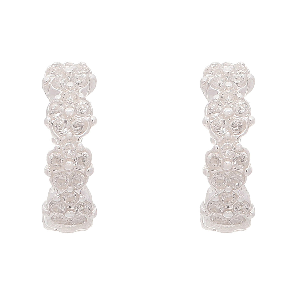ARETES NAPIER NECESSITIES B PLATEADO