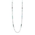 COLLAR NAPIER SPLASH OF PEARL PLATEADO