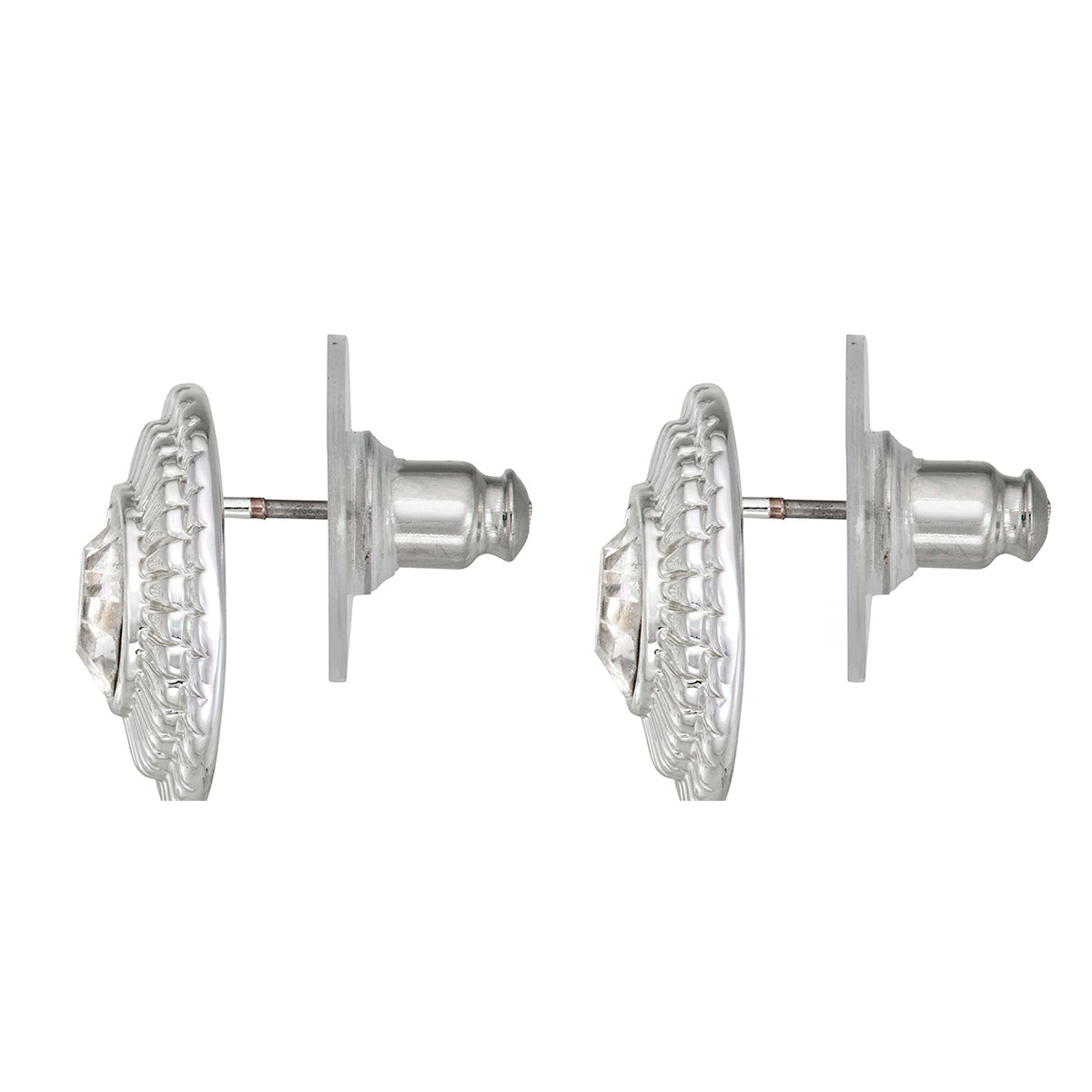 ARETES NAPIER CHAIN REACTION PLATEADO
