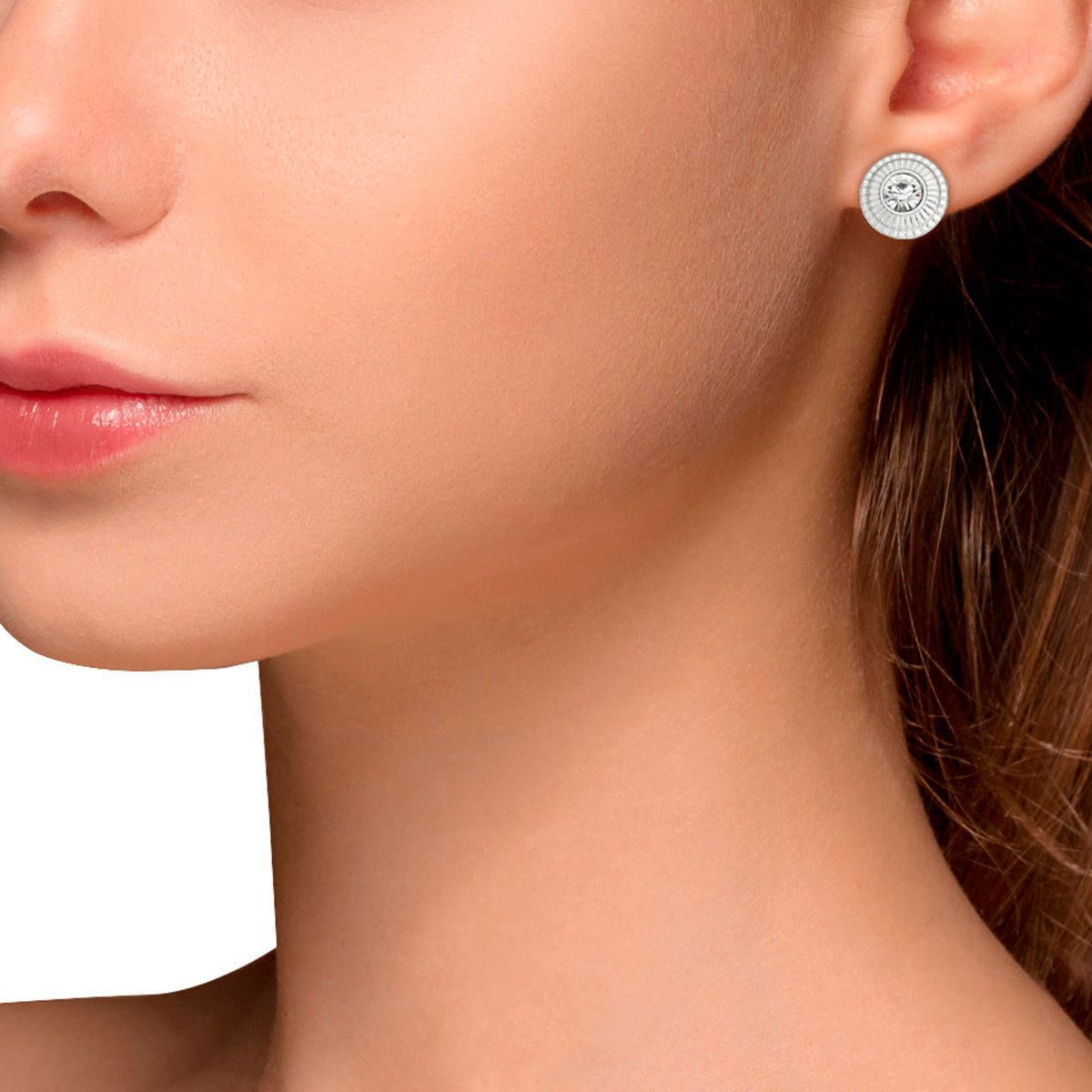 ARETES NAPIER CHAIN REACTION PLATEADO