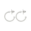 ARETES NAPIER CHAIN REACTION PLATEADO