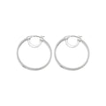 ARETES NAPIER CHAIN REACTION PLATEADO