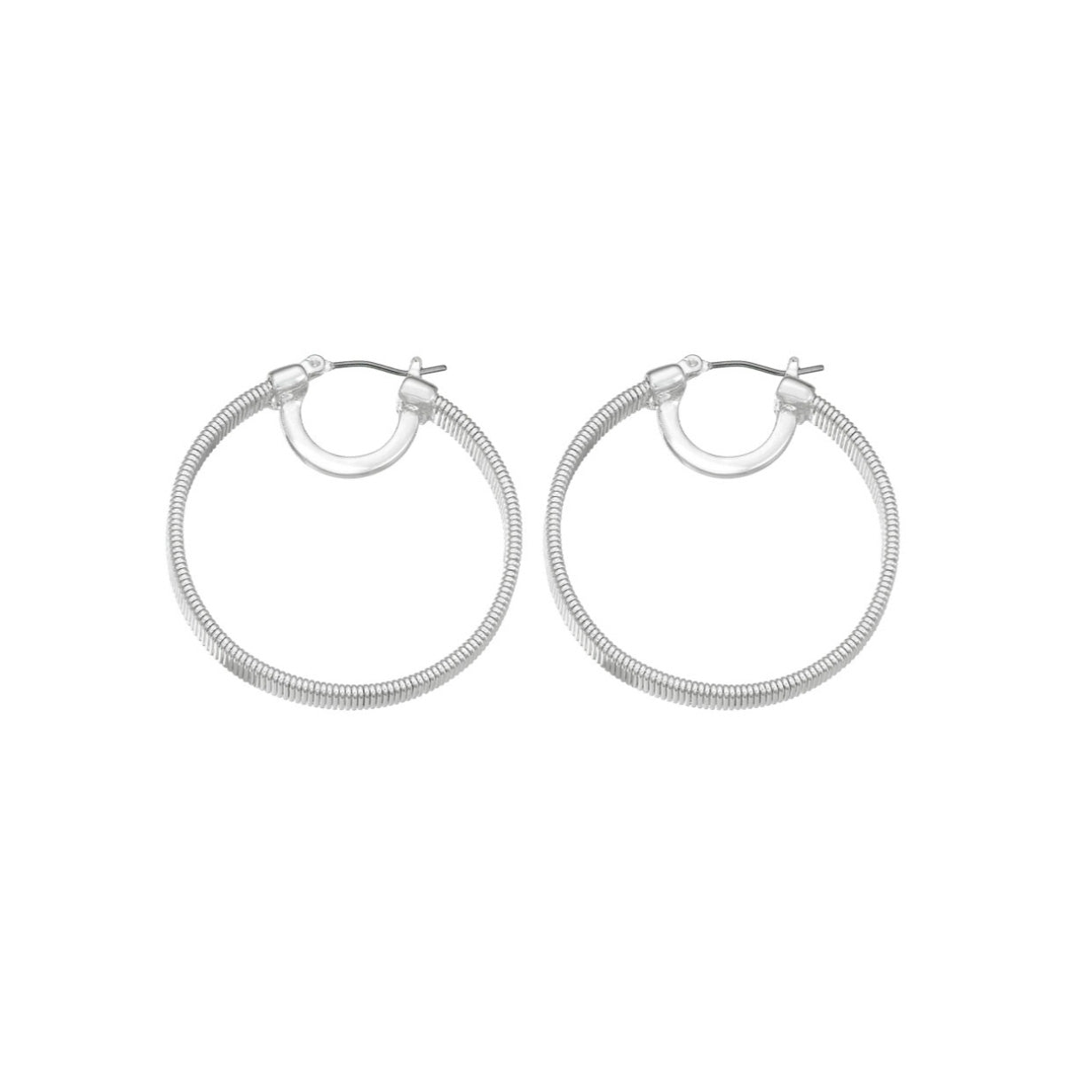 ARETES NAPIER CHAIN REACTION PLATEADO