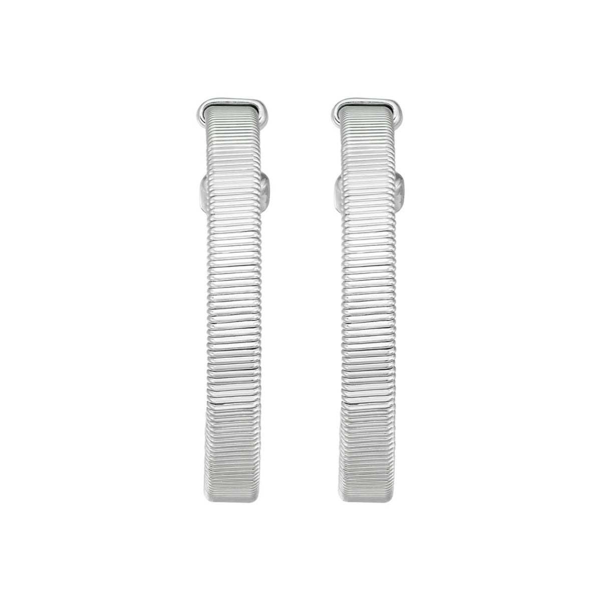 ARETES NAPIER CHAIN REACTION PLATEADO