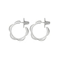 ARETES NAPIER FEB BASIC EARS 1 PLATEADO