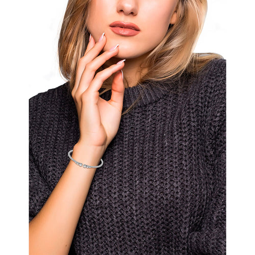PULSERA GIVENCHY BASIC SILVER PLATEADO
