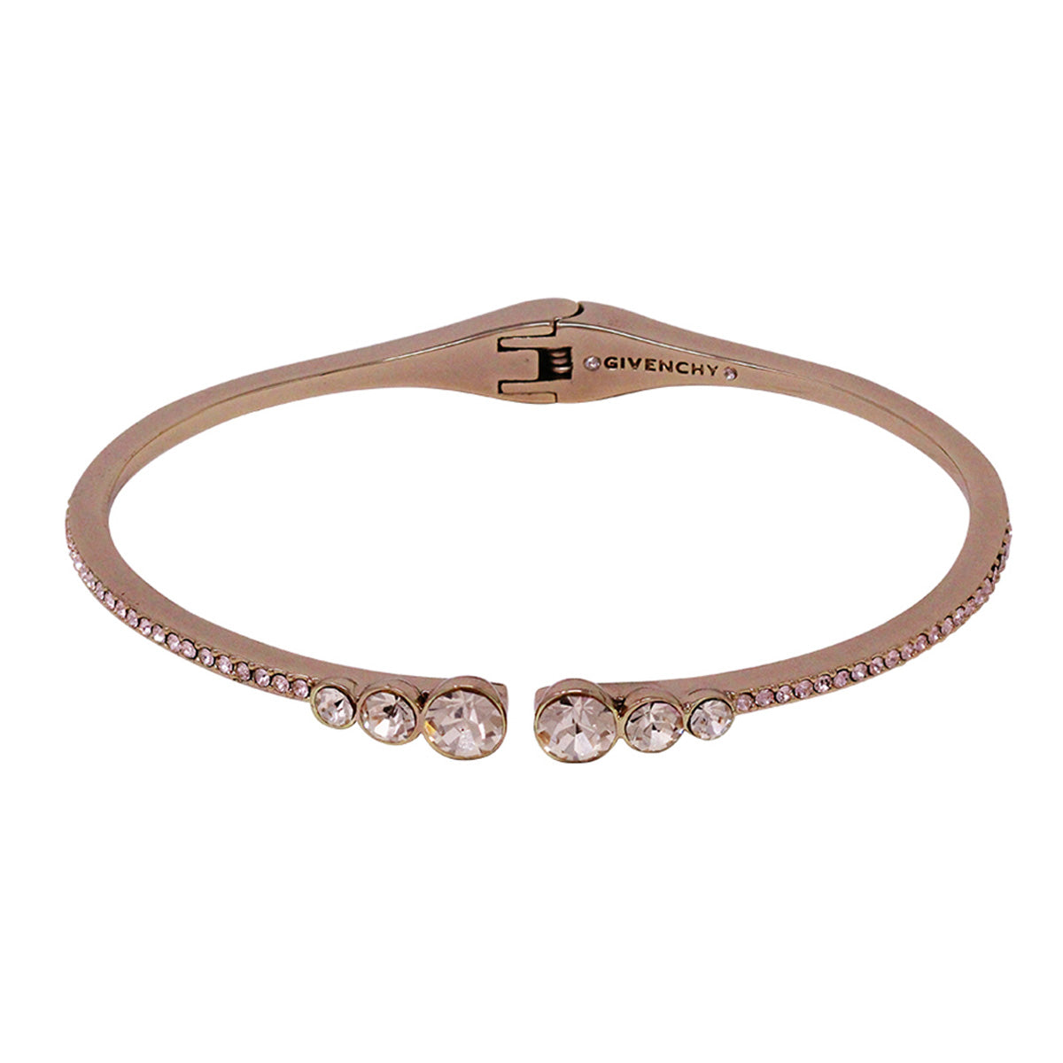 BRAZALETE GIVENCHY COLOR ORO ROSA decorado con cristales 60550672