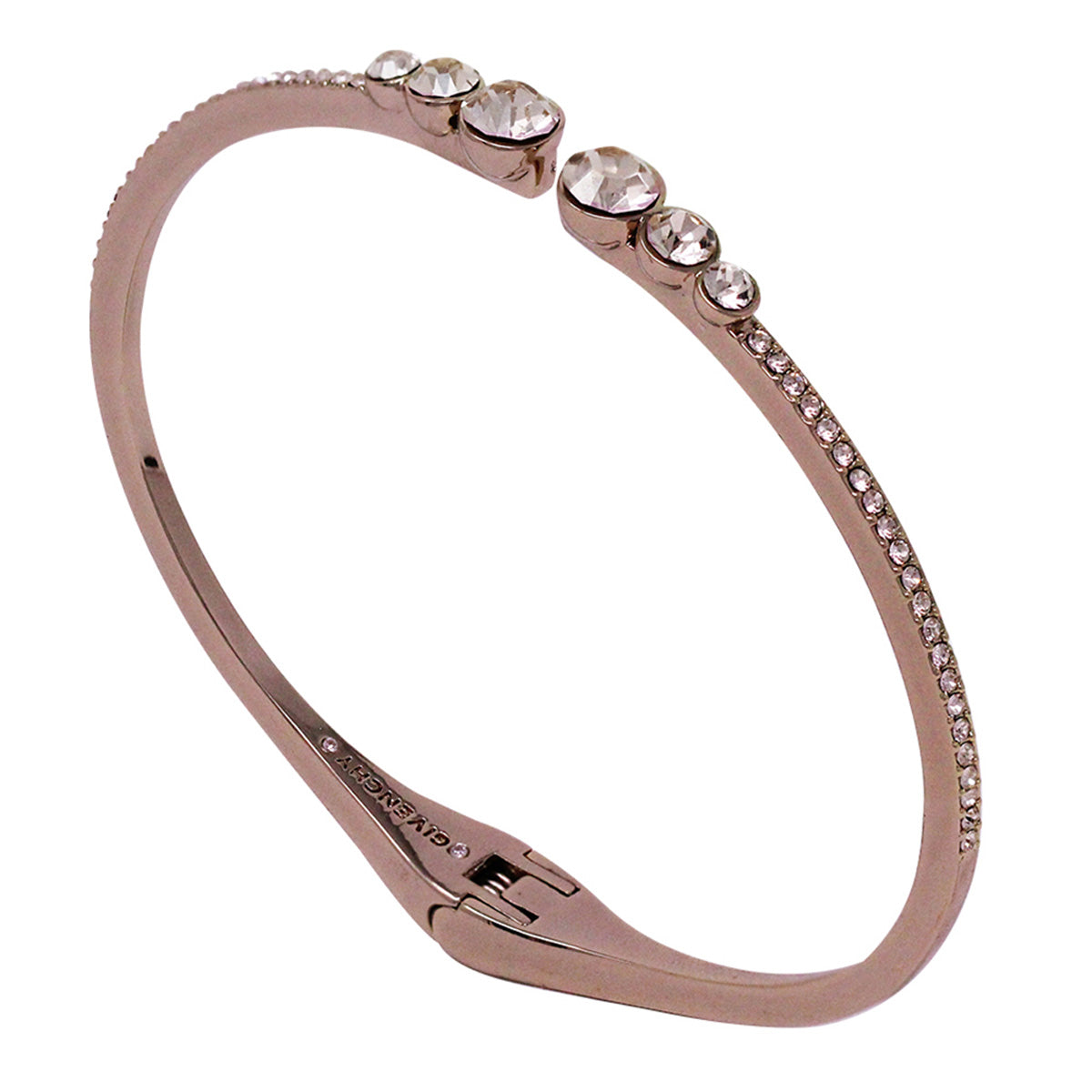 BRAZALETE GIVENCHY COLOR ORO ROSA decorado con cristales 60550672