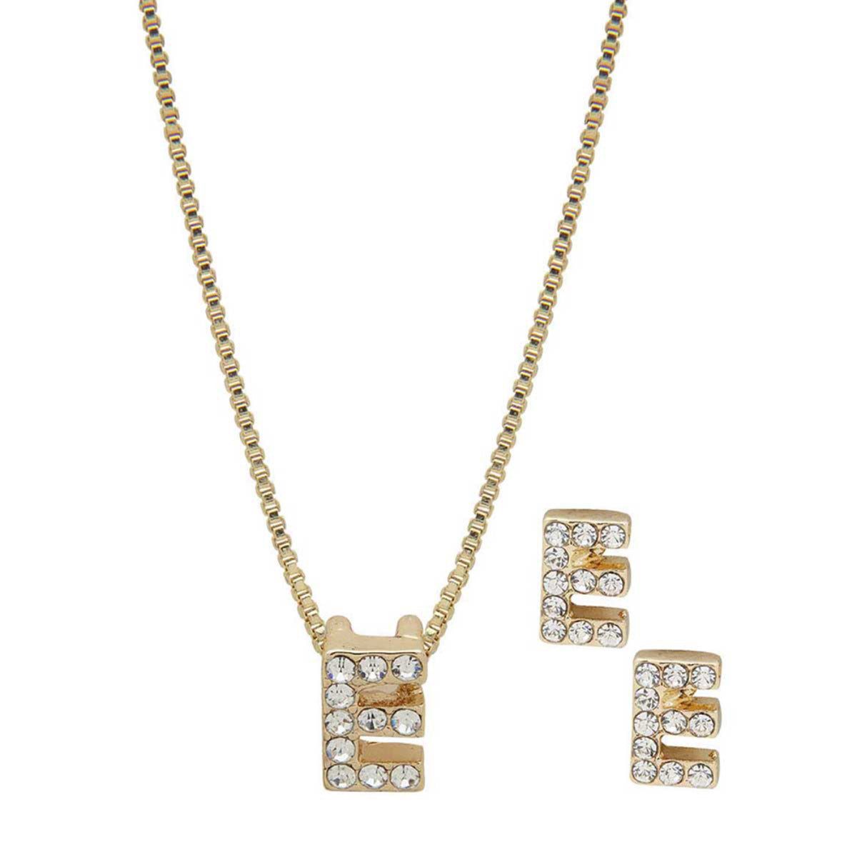 SET ANNE KLEIN AK BOX INTIAL RO F21 DORADO
