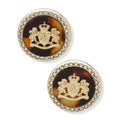 ARETES RALPH LAUREN COLOR DORADO FORMA LOGO 60556288