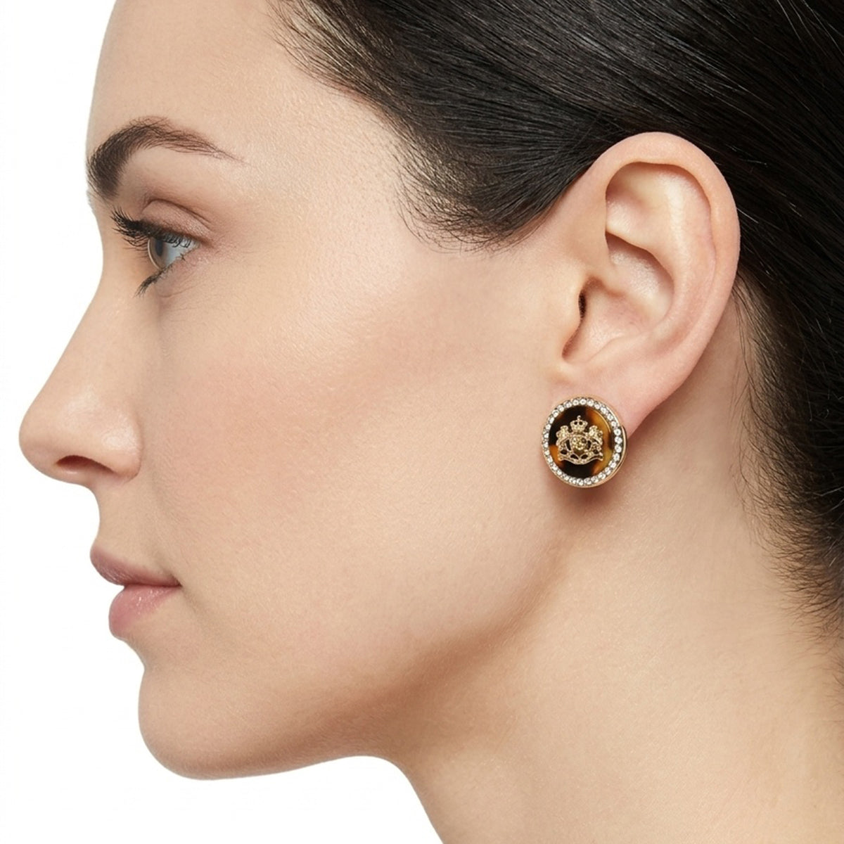 ARETES RALPH LAUREN COLOR DORADO FORMA LOGO 60556288
