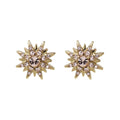 ARETES GIVENCHY COLOR DORADO FORMA BOTÃ“N 60556441
