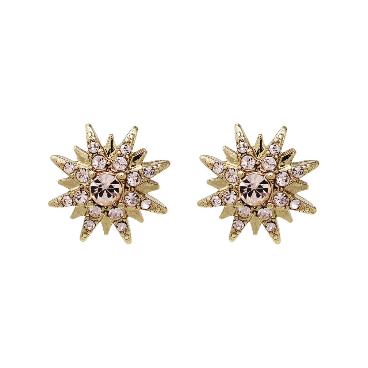 ARETES GIVENCHY COLOR DORADO FORMA BOTÃ“N 60556441