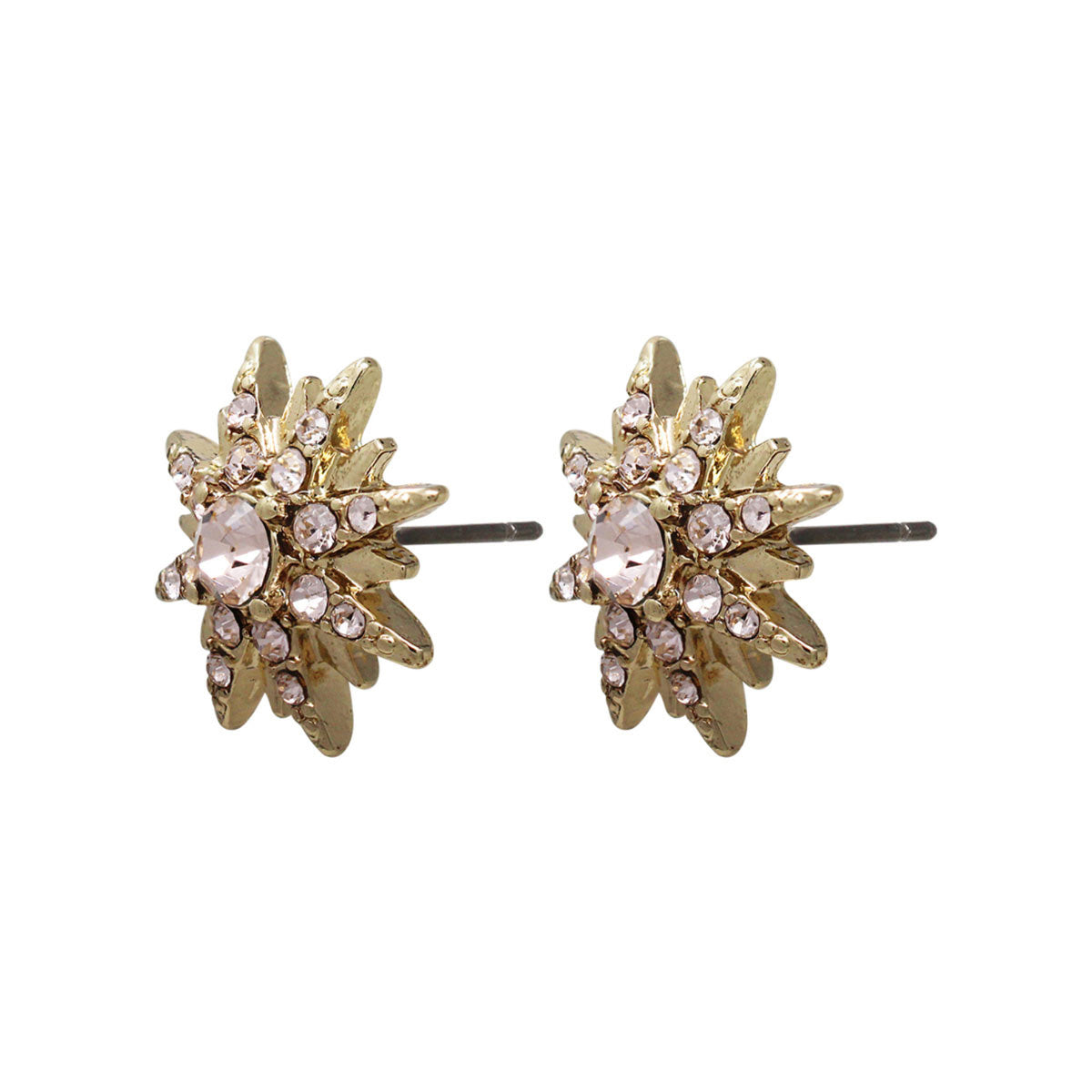 ARETES GIVENCHY COLOR DORADO FORMA BOTÃ“N 60556441