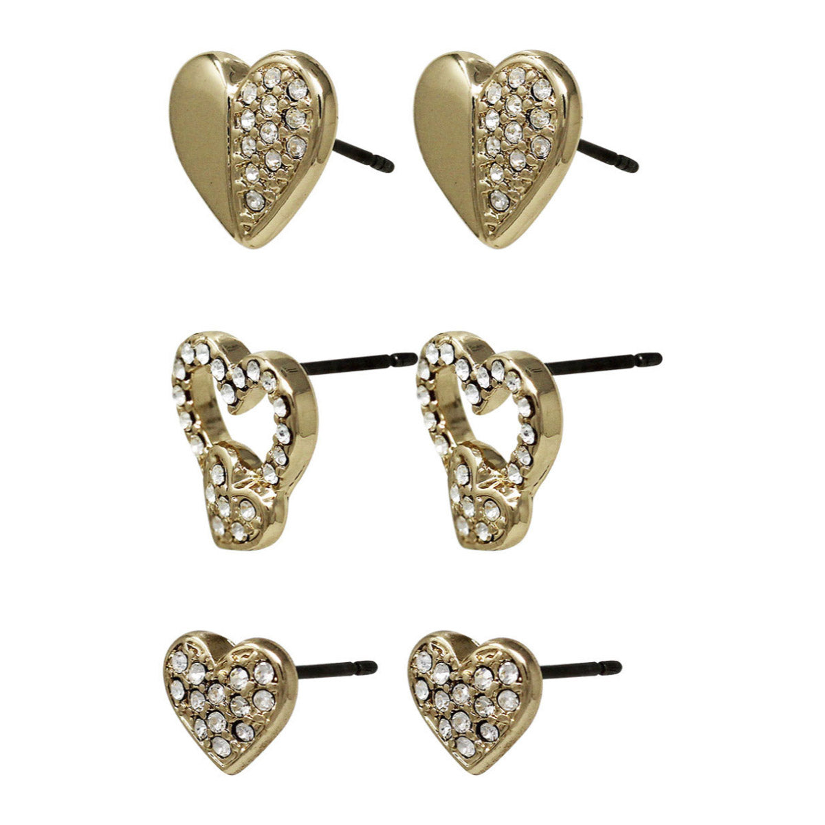 ARETES ANNE KLEIN TOUCH OF LOVE ORO