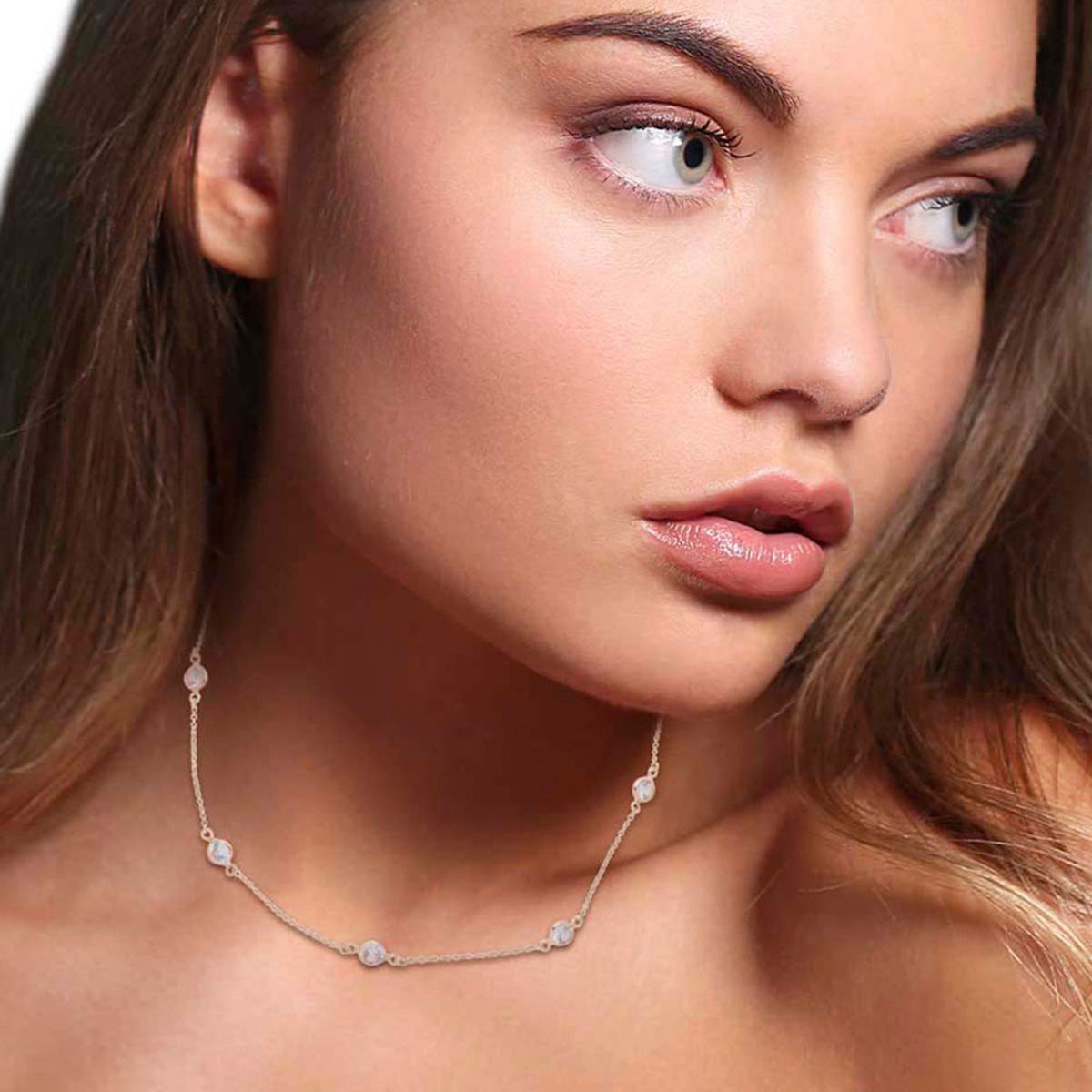 COLLAR YOURE INVITED SUMMER REORDER ORO ROSADO