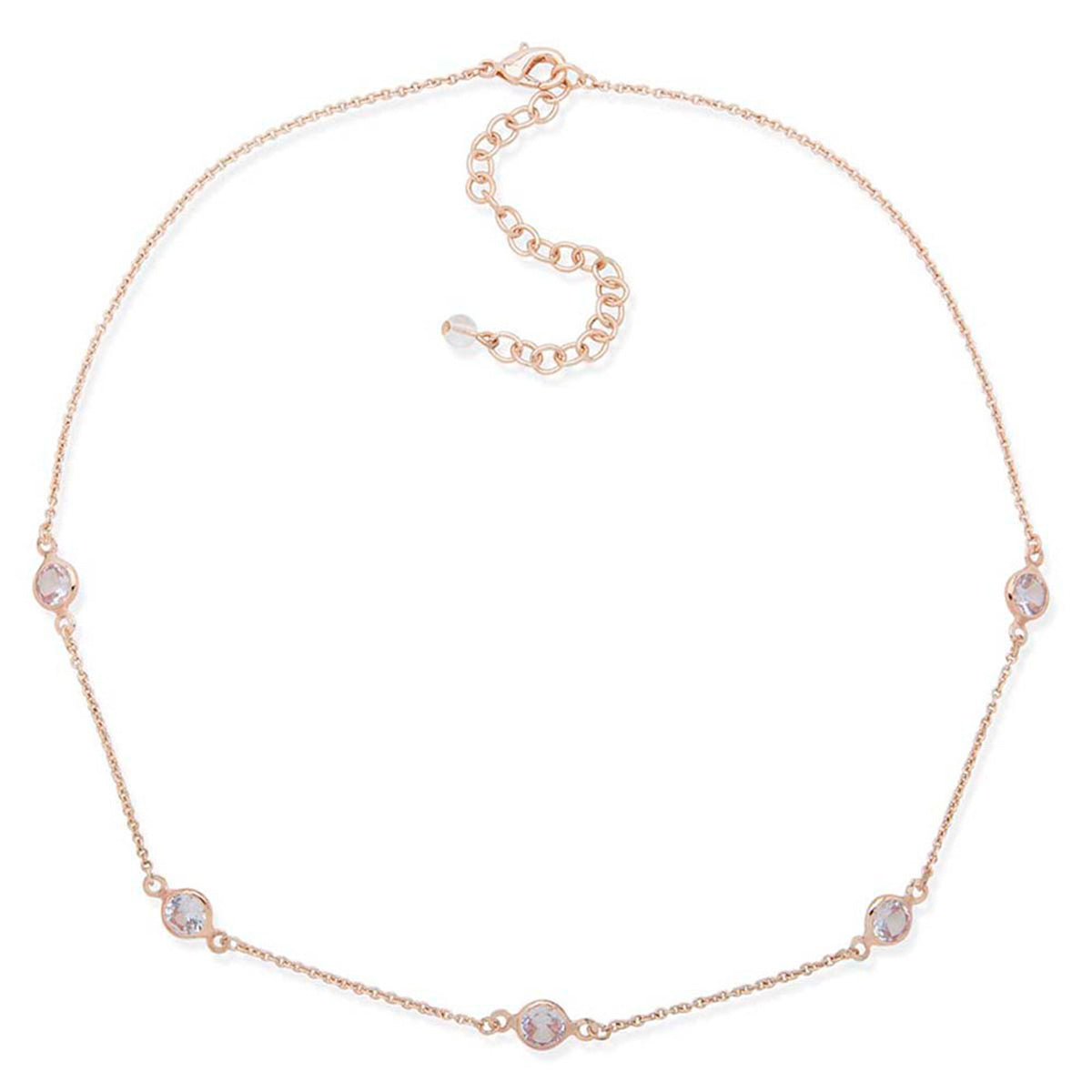 COLLAR YOURE INVITED SUMMER REORDER ORO ROSADO