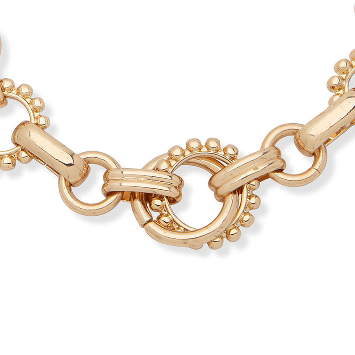 PULSERA ANNE KLEIN CELTIC DORADO