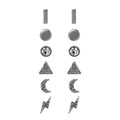 ARETES DKNY CORBIN PLATA
